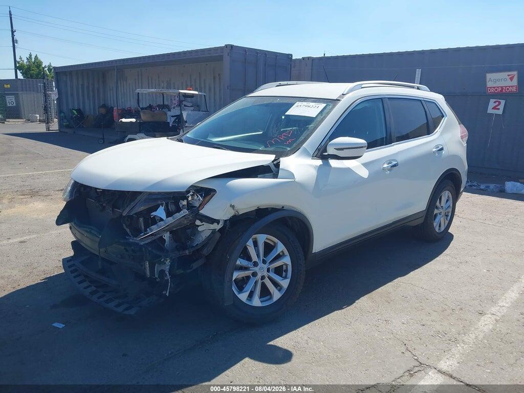 KNMAT2MV0GP709915 2016 NISSAN ROGUE photo no. 2