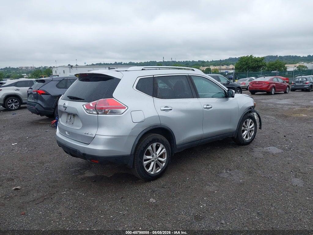 KNMAT2MV6GP710101 2016 NISSAN ROGUE photo no. 4