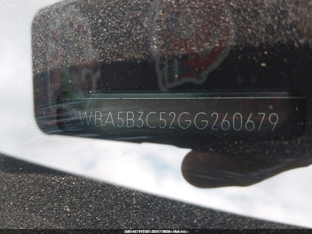 WBA5B3C52GG260679 2016 BMW 535I photo no. 9