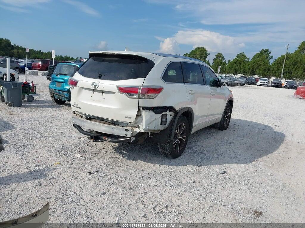 5TDKKRFH6GS147404 2016 TOYOTA HIGHLANDER photo no. 4