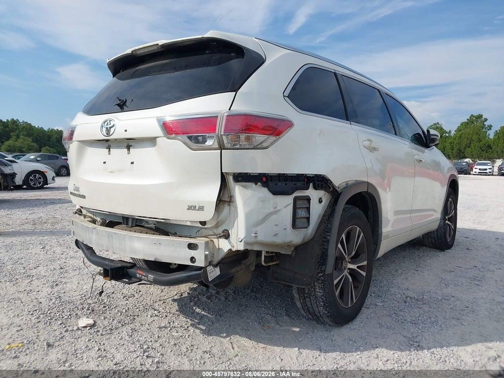 5TDKKRFH6GS147404 2016 TOYOTA HIGHLANDER photo no. 6