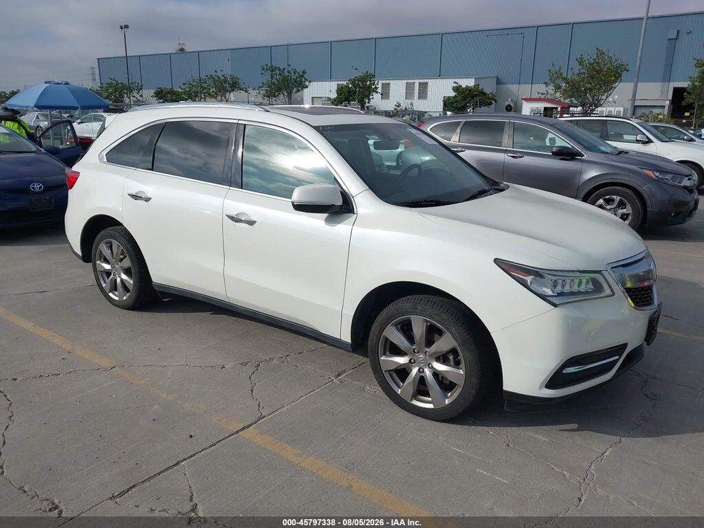 5FRYD4H98GB007256 2016 ACURA MDX photo no. 1