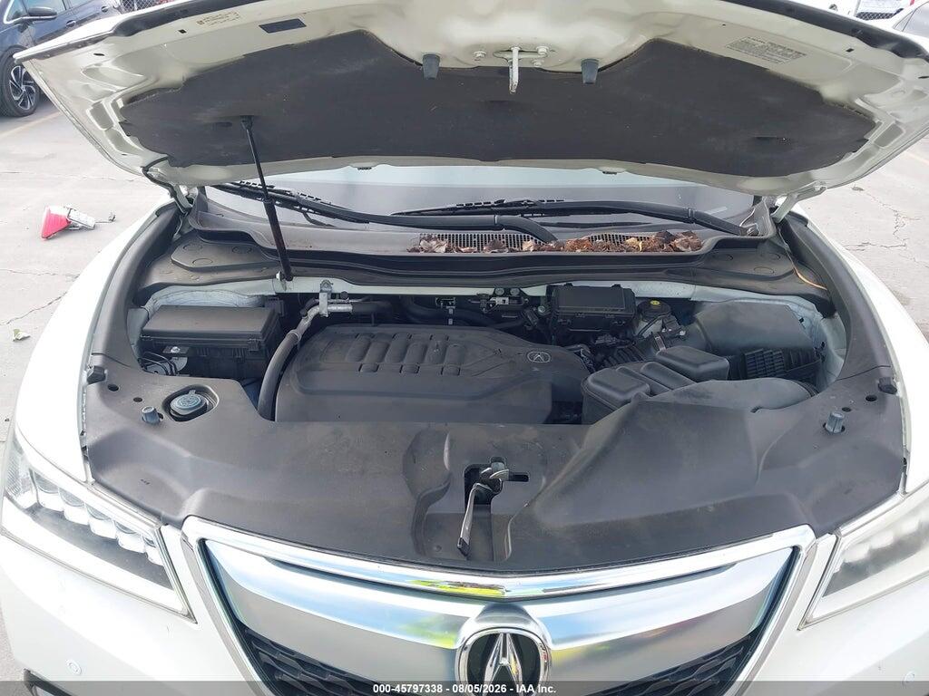 5FRYD4H98GB007256 2016 ACURA MDX photo no. 10