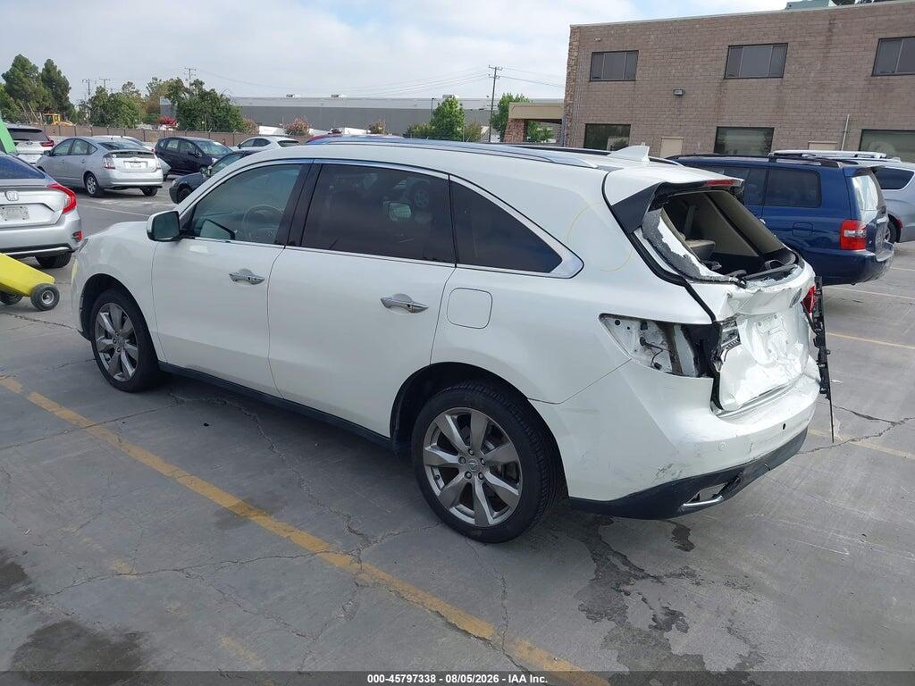 5FRYD4H98GB007256 2016 ACURA MDX photo no. 3