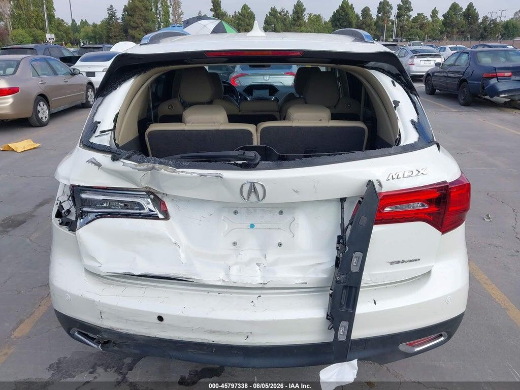 5FRYD4H98GB007256 2016 ACURA MDX photo no. 6