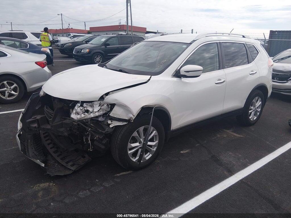 KNMAT2MV5GP694263 2016 NISSAN ROGUE photo no. 2