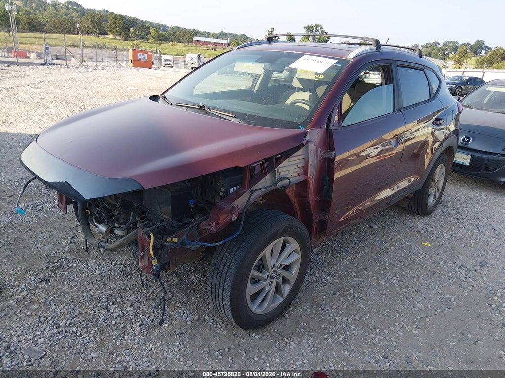 KM8J3CA48GU197089 2016 HYUNDAI TUCSON photo no. 2