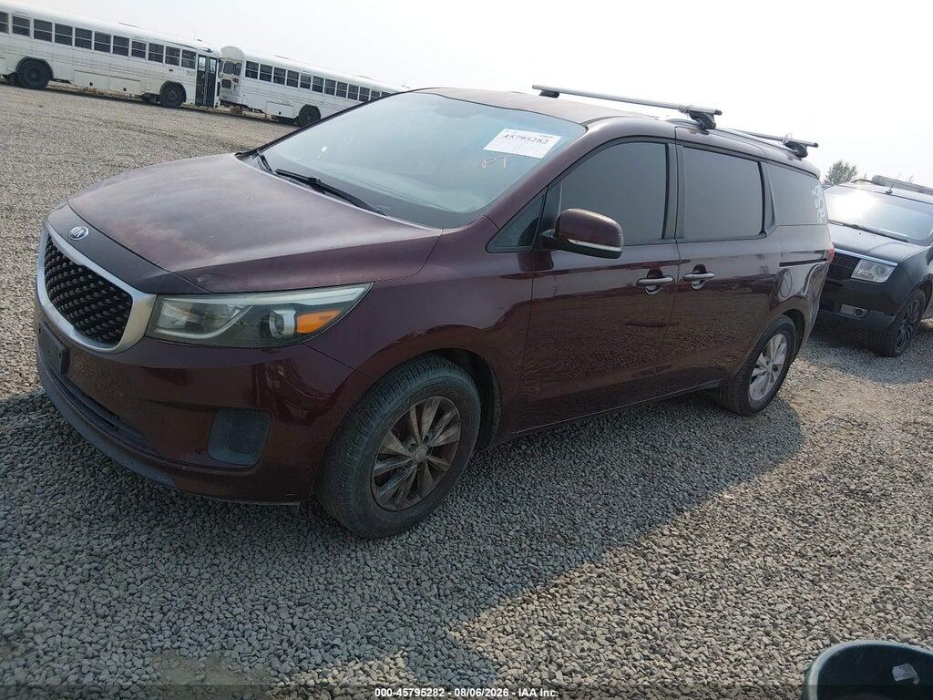 KNDMB5C19G6095193 2016 KIA SEDONA photo no. 2