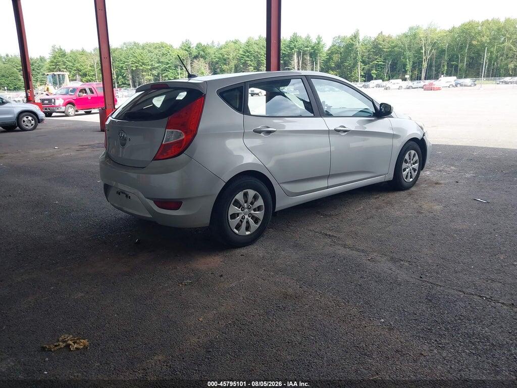 KMHCT5AE5GU276894 2016 HYUNDAI ACCENT photo no. 4