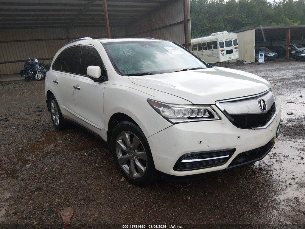 5FRYD4H94GB043719 2016 ACURA MDX photo no. 1