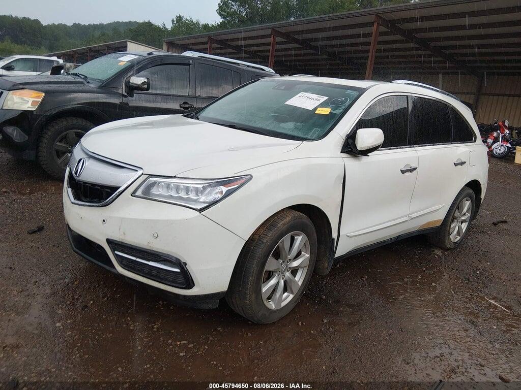 5FRYD4H94GB043719 2016 ACURA MDX photo no. 2