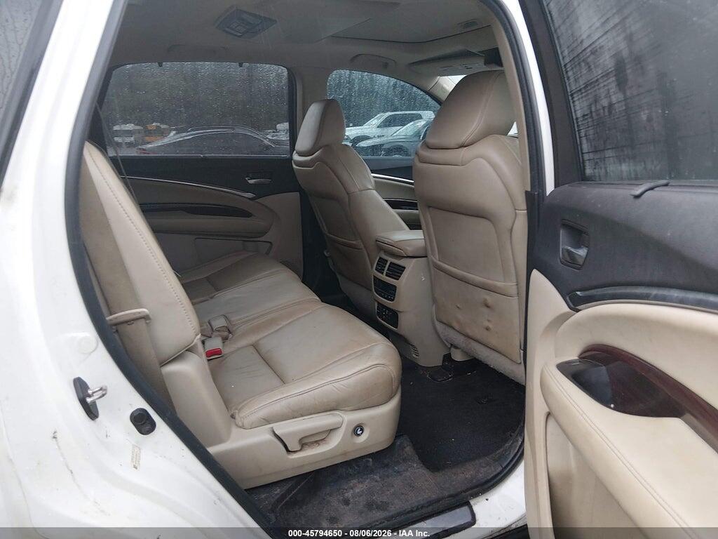 5FRYD4H94GB043719 2016 ACURA MDX photo no. 8