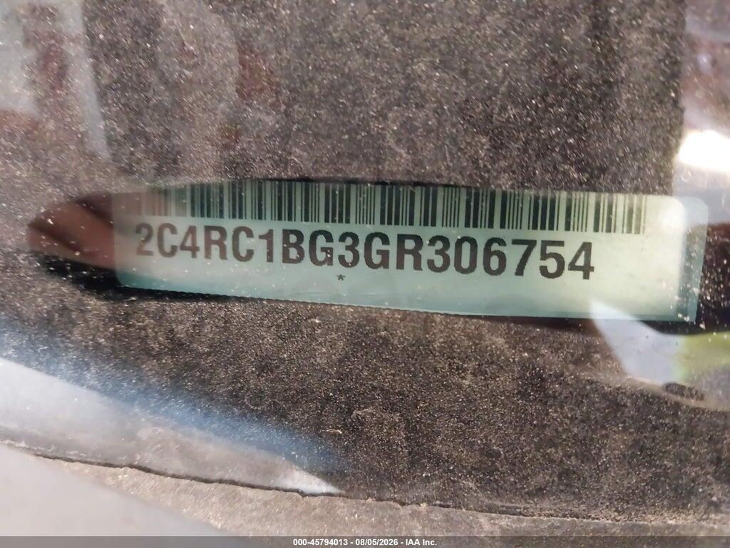2C4RC1BG3GR306754 2016 CHRYSLER TOWN & COUNTRY photo no. 9