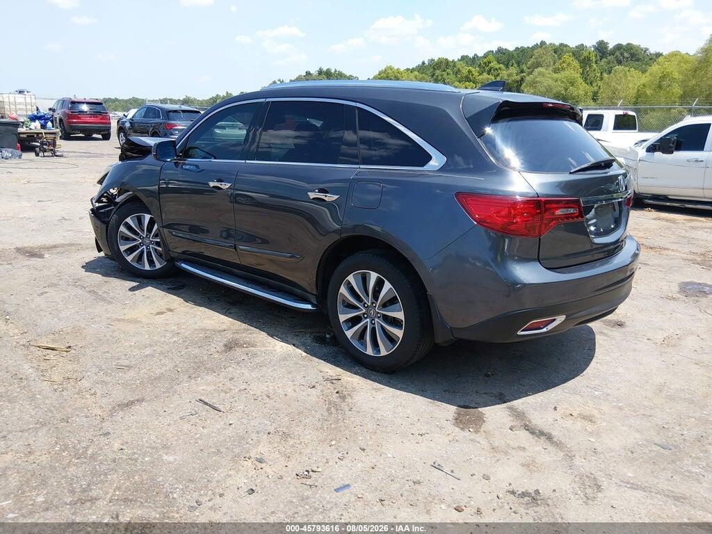 5FRYD3H49GB004767 2016 ACURA MDX photo no. 3