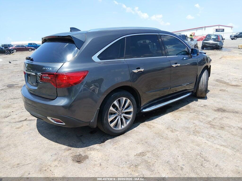 5FRYD3H49GB004767 2016 ACURA MDX photo no. 4