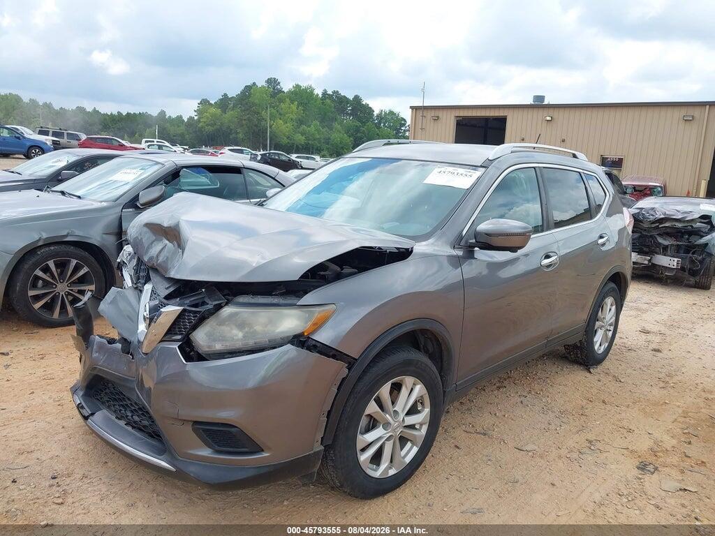 KNMAT2MV5GP618753 2016 NISSAN ROGUE photo no. 2