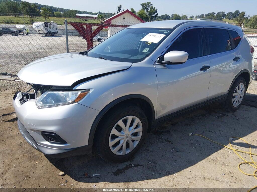 KNMAT2MT2GP678536 2016 NISSAN ROGUE photo no. 2