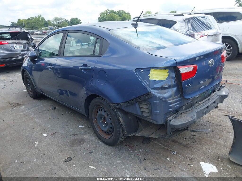 KNADM4A38G6664136 2016 KIA RIO photo no. 3