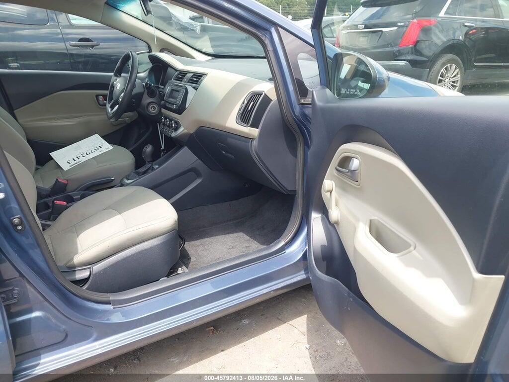 KNADM4A38G6664136 2016 KIA RIO photo no. 5