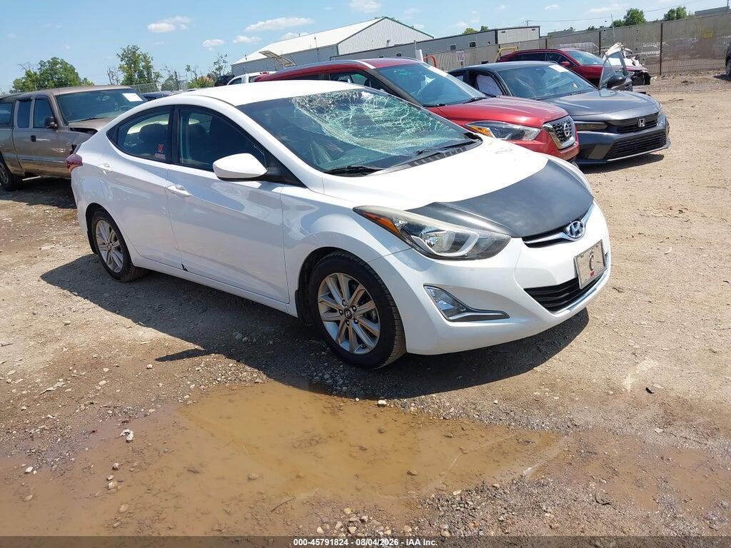 5NPDH4AE5GH786161 2016 HYUNDAI ELANTRA photo no. 1