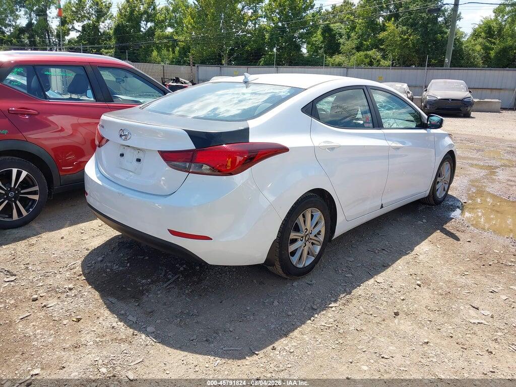 5NPDH4AE5GH786161 2016 HYUNDAI ELANTRA photo no. 4