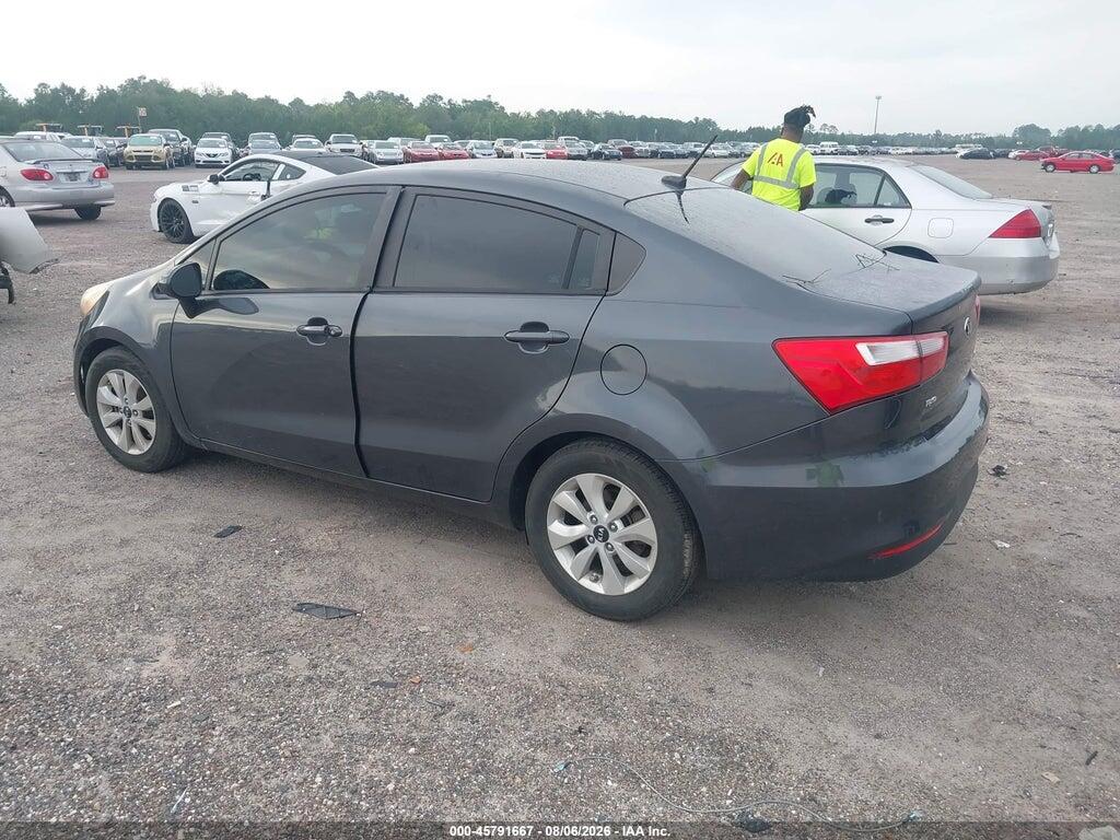 KNADN4A37G6575316 2016 KIA RIO photo no. 3
