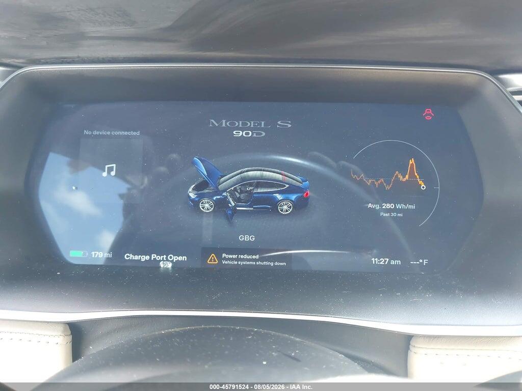 5YJSA1E20GF121936 2016 TESLA MODEL S photo no. 7