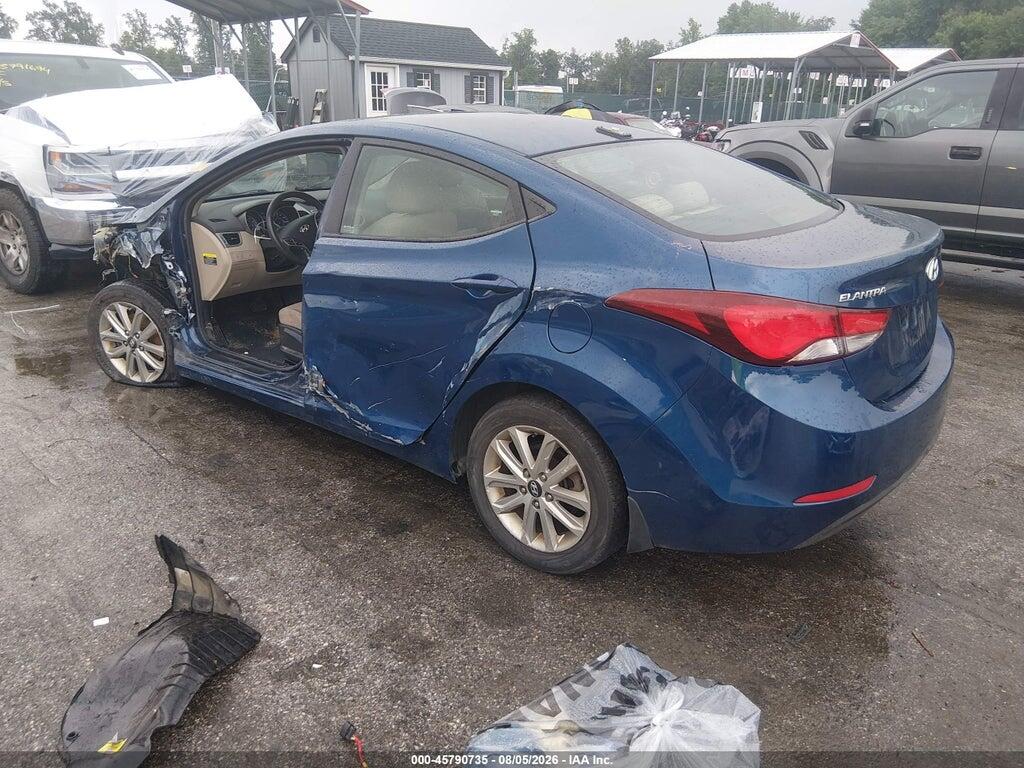 KMHDH4AE9GU557015 2016 HYUNDAI ELANTRA photo no. 3