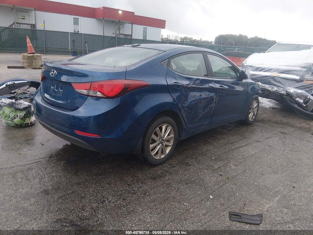 KMHDH4AE9GU557015 2016 HYUNDAI ELANTRA photo no. 4