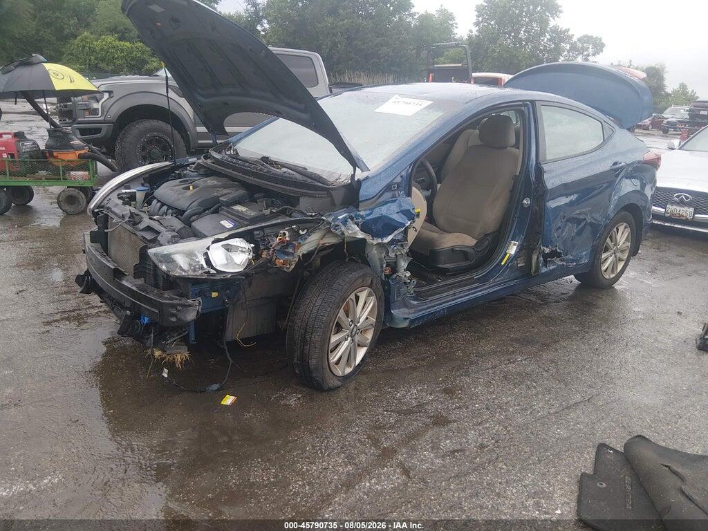 KMHDH4AE9GU557015 2016 HYUNDAI ELANTRA photo no. 6