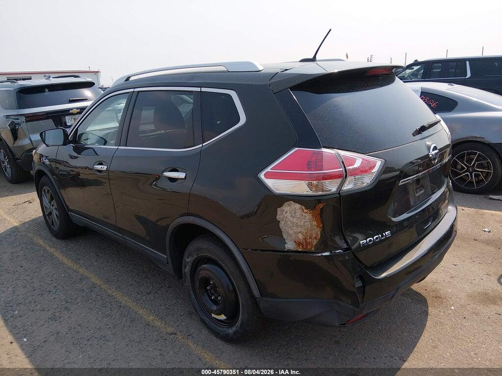 KNMAT2MT0GP684366 2016 NISSAN ROGUE photo no. 3