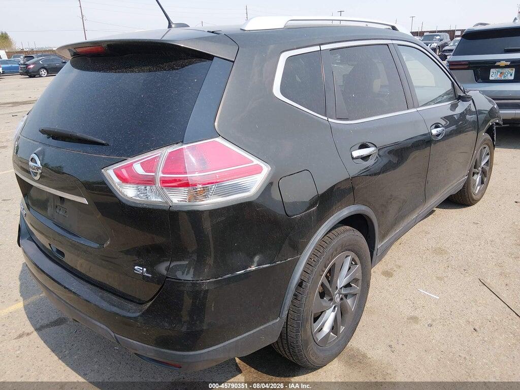 KNMAT2MT0GP684366 2016 NISSAN ROGUE photo no. 4