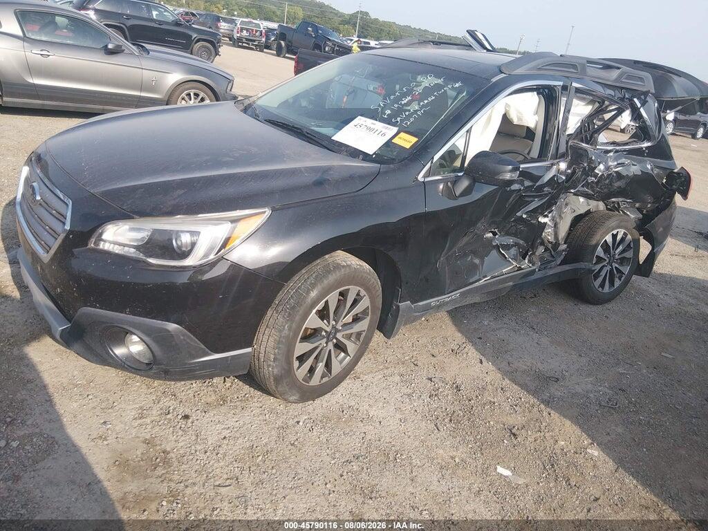 4S4BSBNC2G3324136 2016 SUBARU OUTBACK photo no. 2