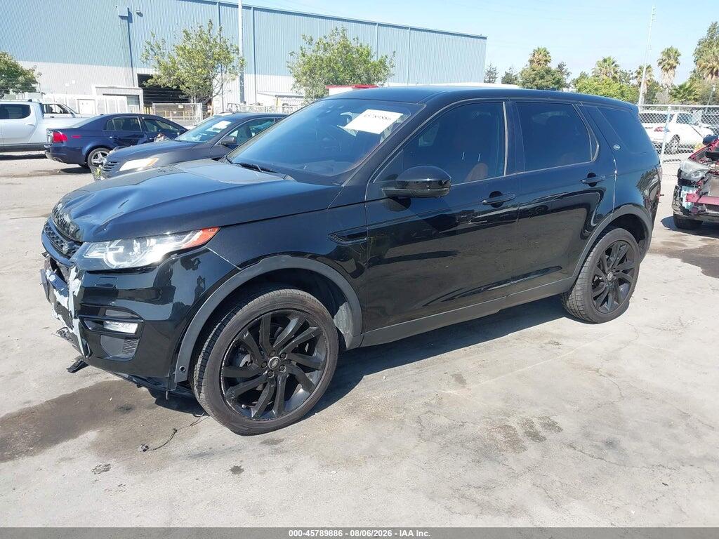 SALCT2BGXGH593638 2016 LAND ROVER DISCOVERY SPORT photo no. 2