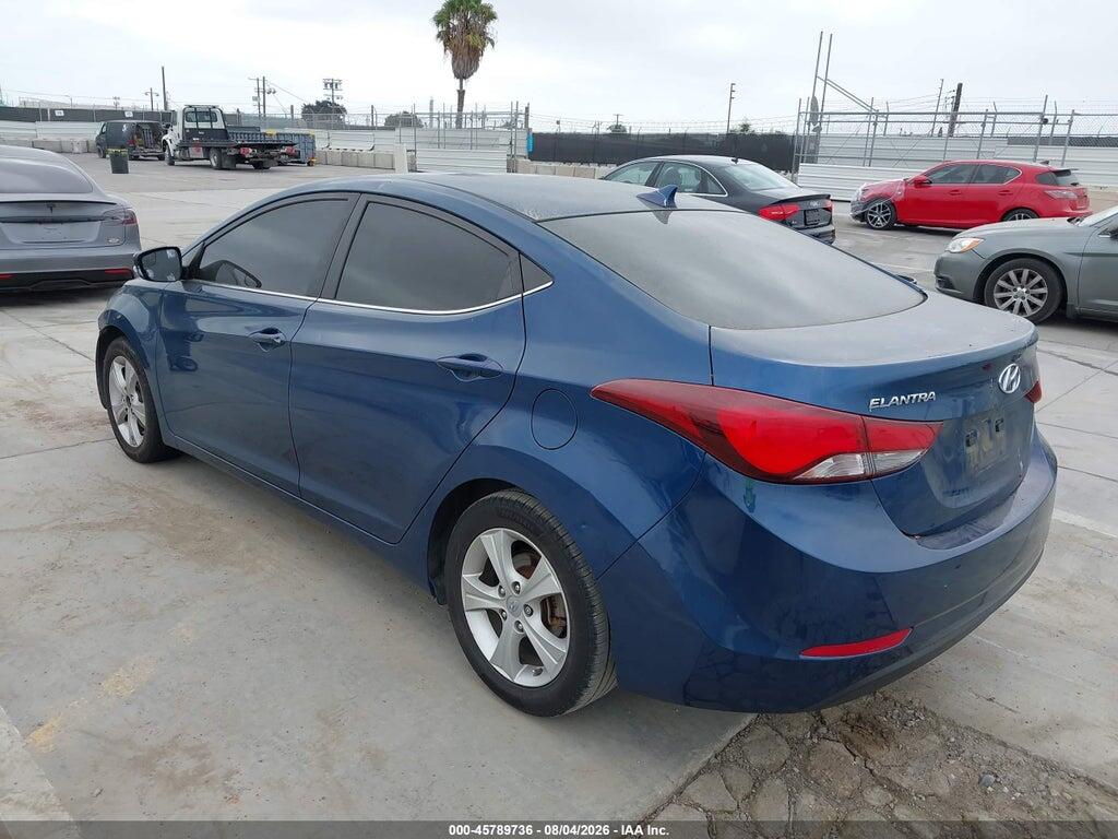 KMHDH4AE5GU491207 2016 HYUNDAI ELANTRA photo no. 3