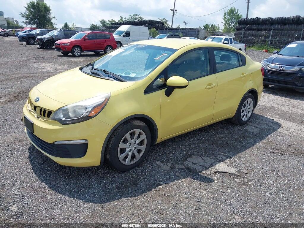 KNADM4A32G6553405 2016 KIA RIO photo no. 2