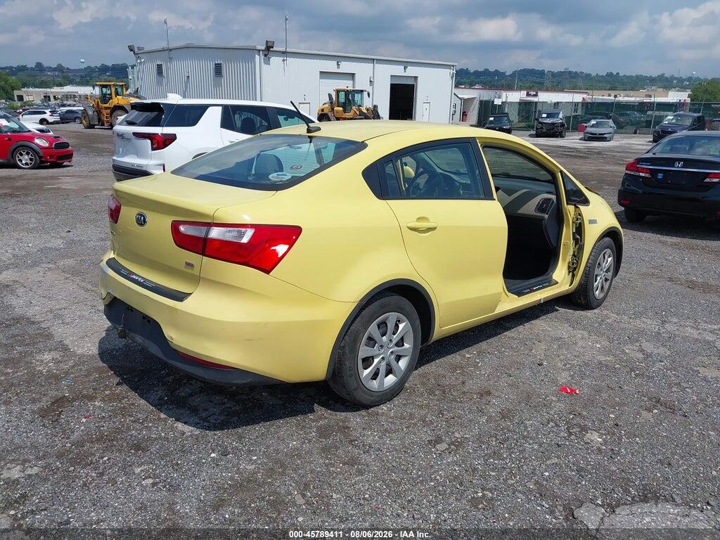 KNADM4A32G6553405 2016 KIA RIO photo no. 4