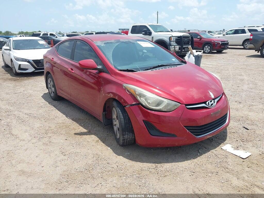 KMHDH4AE6GU640563 2016 HYUNDAI ELANTRA photo no. 1