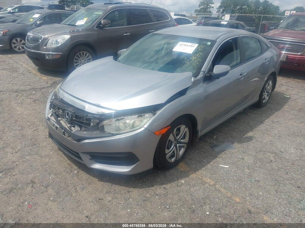19XFC2F51GE061679 2016 HONDA CIVIC photo no. 2