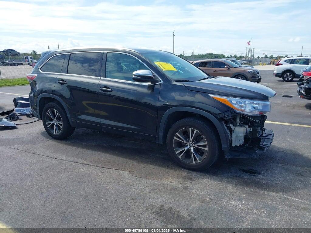 5TDKKRFH3GS176388 2016 TOYOTA HIGHLANDER photo no. 1