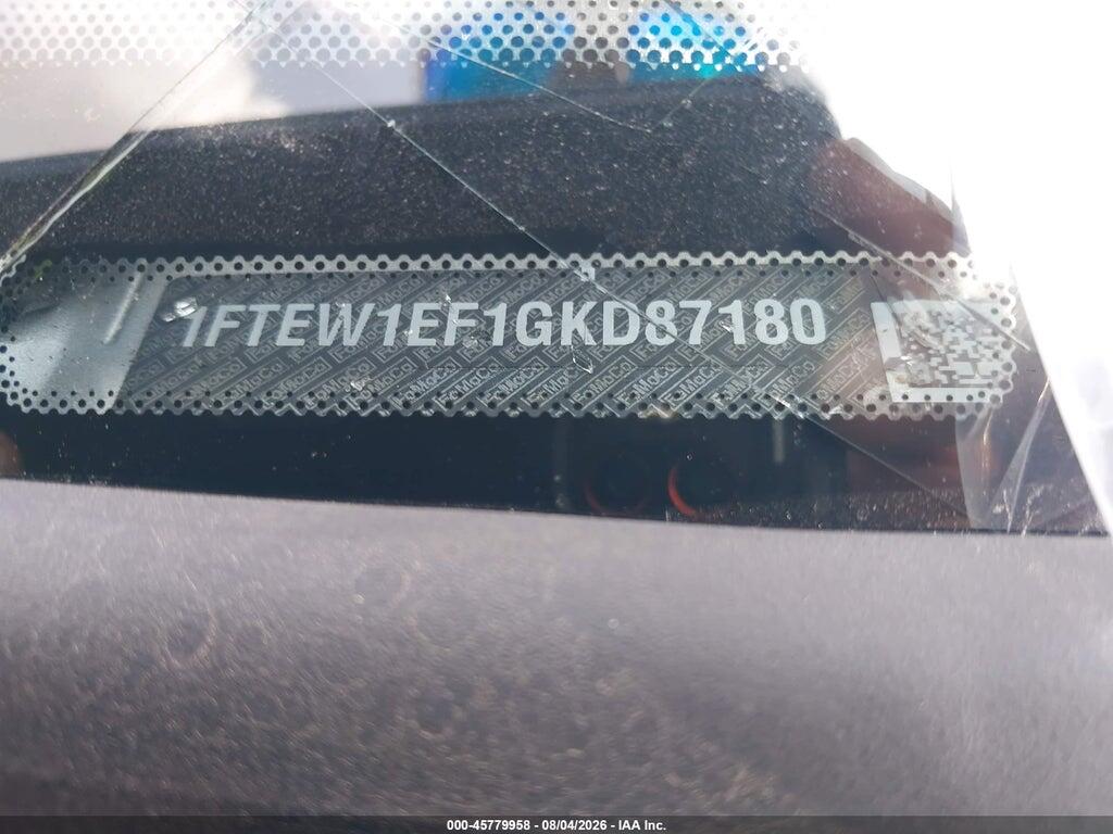 1FTEW1EF1GKD87180 2016 FORD F-150 photo no. 9