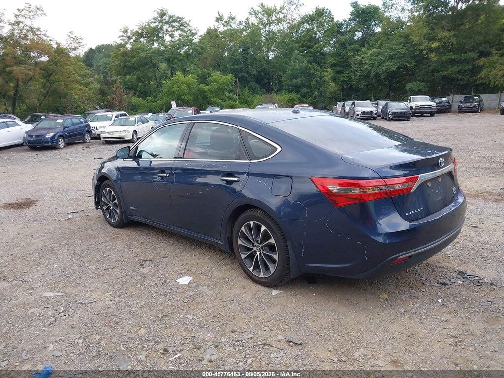4T1BD1EB2GU054833 2016 TOYOTA AVALON HYBRID photo no. 3