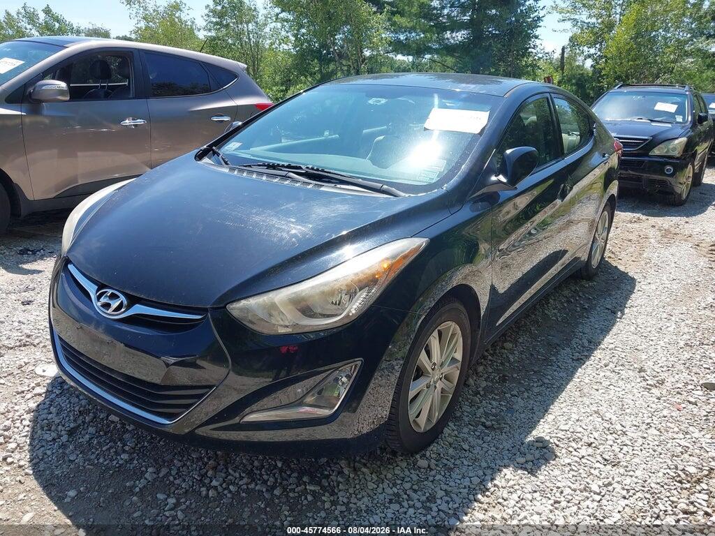 KMHDH4AEXGU606044 2016 HYUNDAI ELANTRA photo no. 2