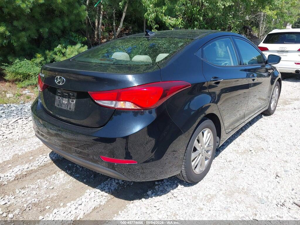 KMHDH4AEXGU606044 2016 HYUNDAI ELANTRA photo no. 4
