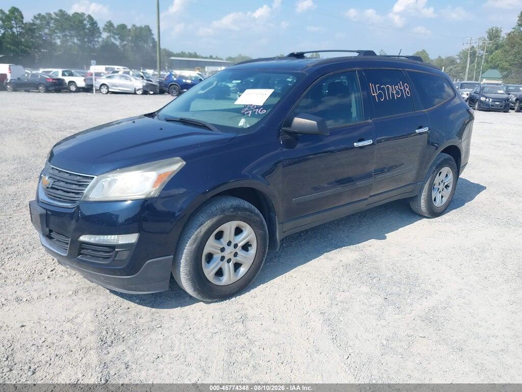 1GNKRFKD0GJ288776 2016 CHEVROLET TRAVERSE photo no. 2