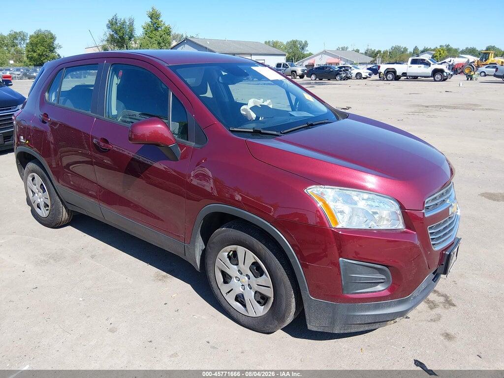 3GNCJKSB9GL168843 2016 CHEVROLET TRAX photo no. 1