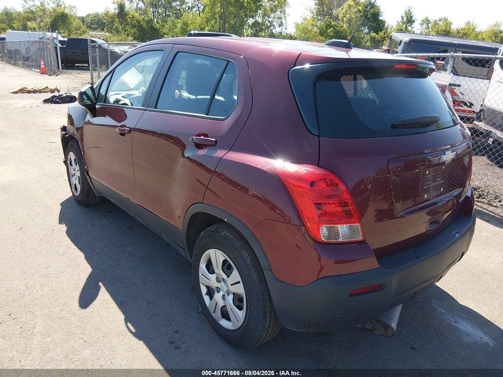 3GNCJKSB9GL168843 2016 CHEVROLET TRAX photo no. 3