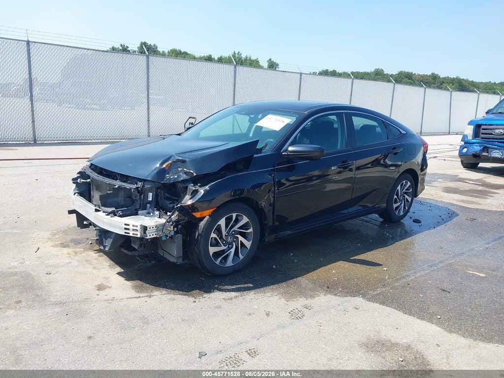 19XFC2F85GE043793 2016 HONDA CIVIC photo no. 2