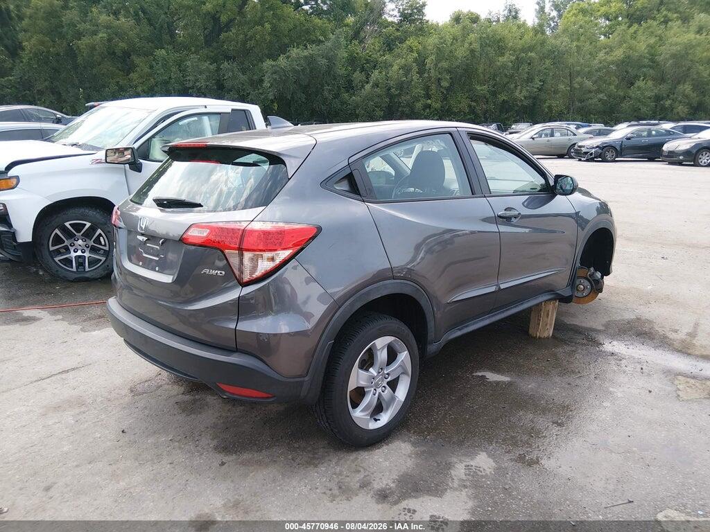 3CZRU6H39GM720475 2016 HONDA HR-V photo no. 4