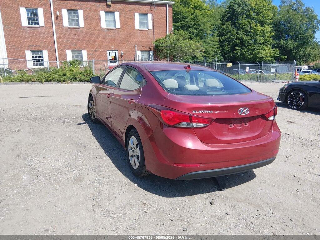 5NPDH4AE2GH795738 2016 HYUNDAI ELANTRA photo no. 3